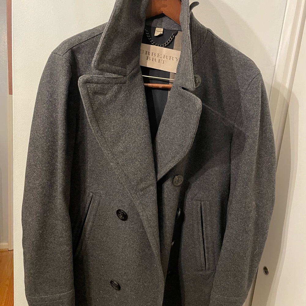 Burberry Brit Men’s Pea Coat